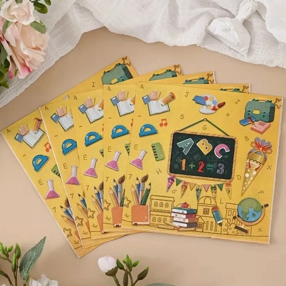 Back to School Theme Party Luncheon Napkins, 20 ct
